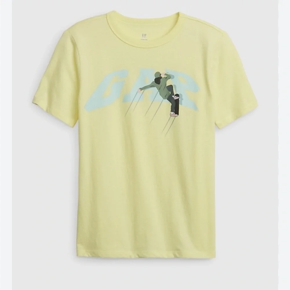 Gap Boys Kids Organic Cotton Graphic T-Shirt